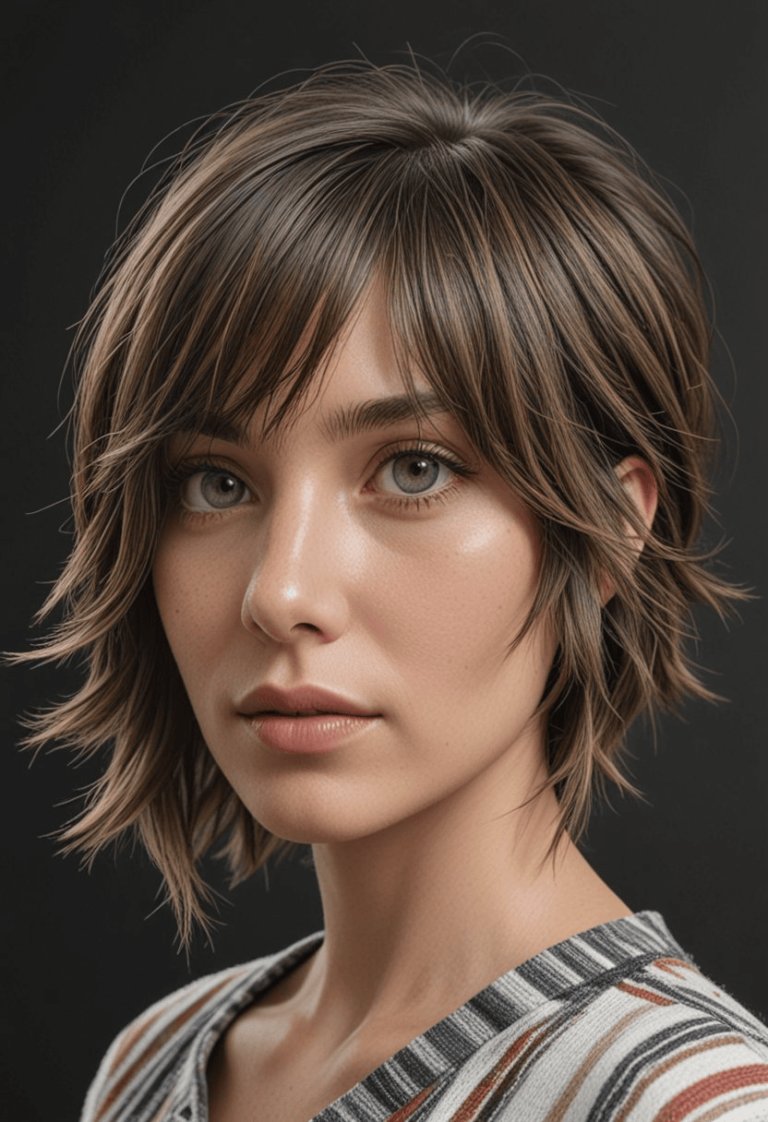 Short Layered Textured Hairstyles